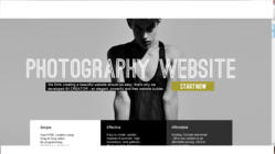 IM creator's photography websites section